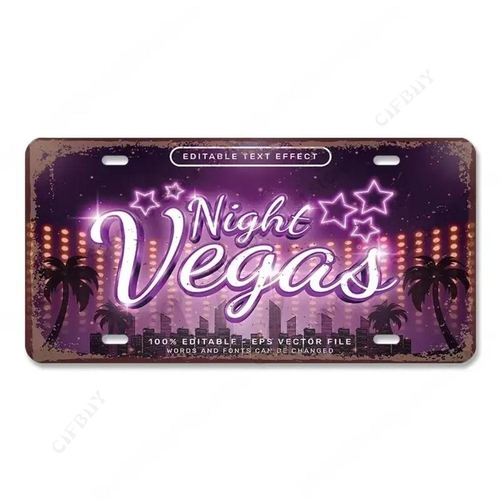 Vintage Car Retro Metal Tin Signs