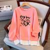 Extra Large Plus Size Loose Autumn Hoodie - 150/160 Cm Bust, Fits 200-350 Jin