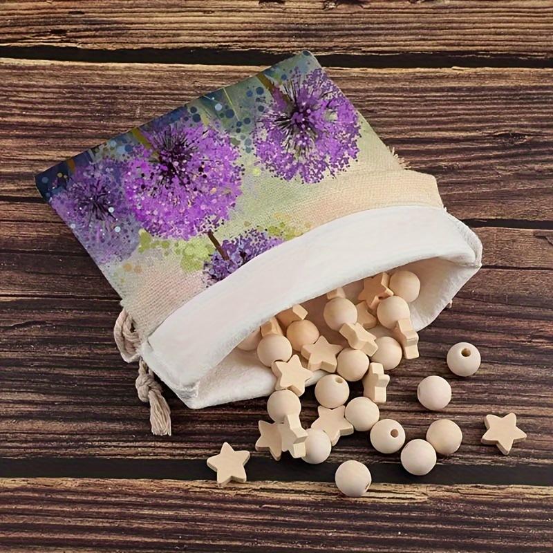 10PCS Sublimation Blank Drawstring Bags Reusable Cotton Craft Bags for DIY Projects, Wedding & Christmas Favors, Party Supplies,Perfect for Room Decor