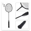 Ultra Lightweight Carbon Fiber Badminton Racket 4U Low Drag High Elasticity Beginners