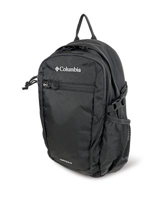 Columbia Castle Rock 15L Rucksack II mit Regen PU8664 Abdeckung, (010 Schwarz)