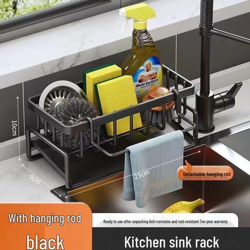 Multi-Function Kitchen Sponge and Detergent Organizer