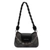 Popular niche bags women's summer new textured messenger bags single shoulder armpit bags