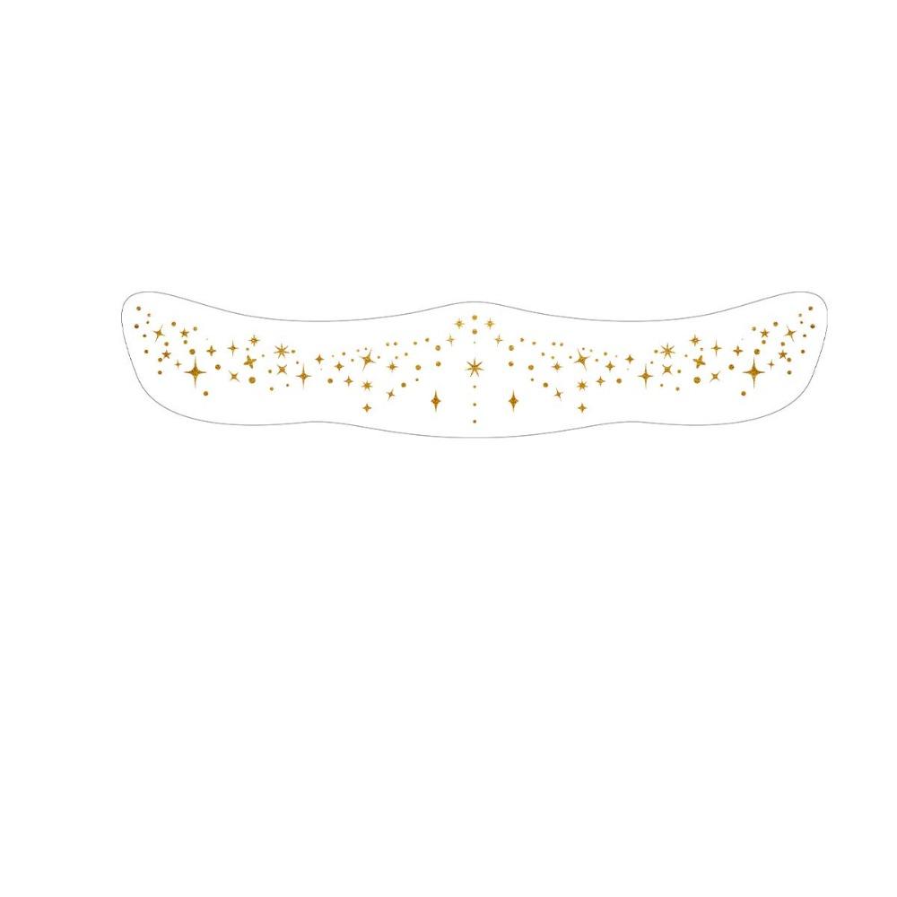 DIY Collarbone Freckle Tattoo Butterfly Star Dots Heart Bronzing Sparkle Face Temporary Tattoo Clavicle Chest Position