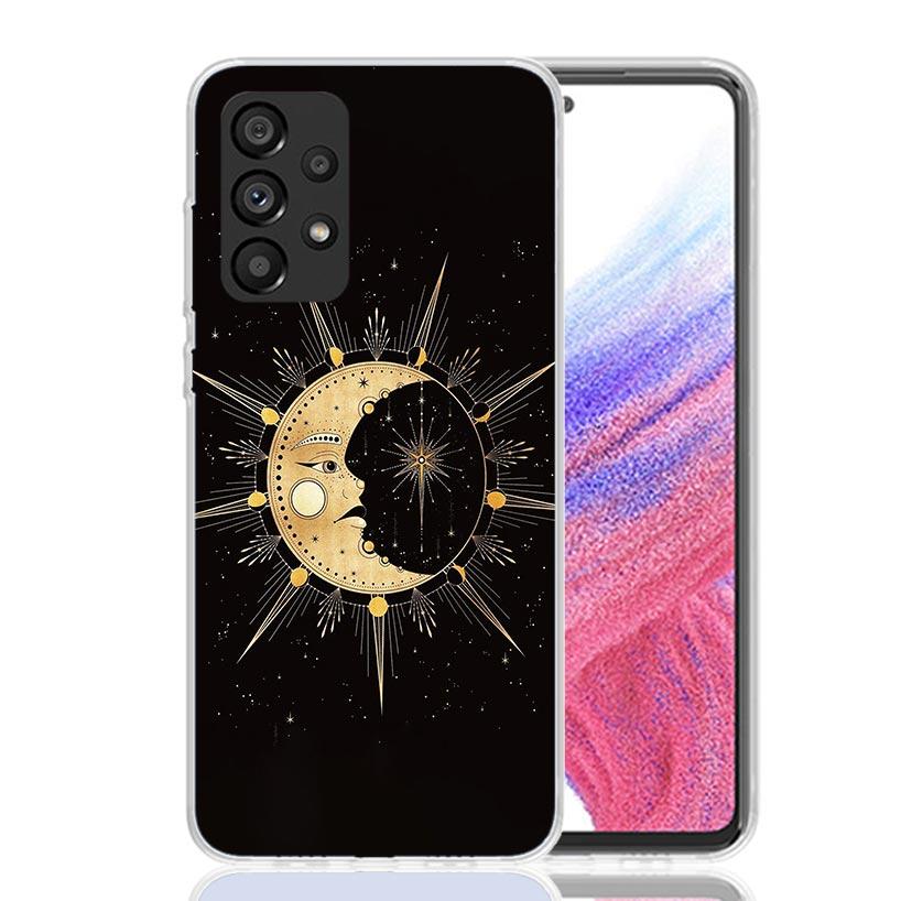 Witches Moon Tarot Mystery Totem Phone Case For Samsung Galaxy A13 A14 A15 A16 A53 A54 A55 A56 A33 A34 A35 A36 A23 A24 A25 A26 A