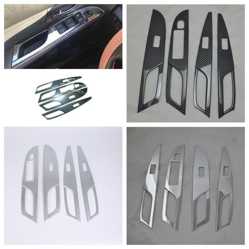 For Suzuki SX4 S-Cross 2015 2016 - Door Armrest Window Buttons Trim Glass Switch Frame Panel Covers Car Styling Accessories
