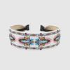 LALA Imported Lace Ethnic Hairband P-WHITE