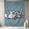 Simon'S Katze Wandteppich Ästhetisches Wandbehang Gedruckter Stoffdecke Dekorative Wandteppiche Für Schlafzimmer Wohnzimmer Heimdekoration