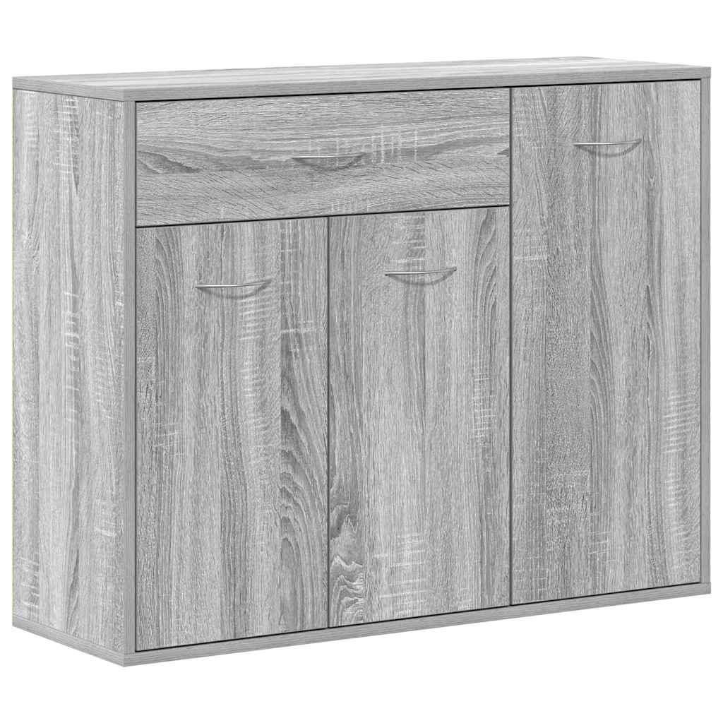 Sideboard Gray Sonoma 88 x 30 x 70 cm Particleboard