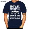 Herren Royal Marines DonT Die T-Shirt Militärische Spezialeinheiten Sas Druck T-Shirt