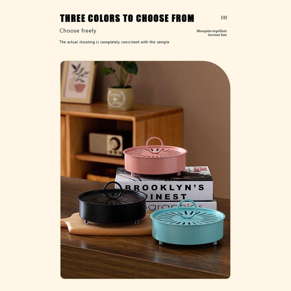 With Tray Mosquito Coil Holder Ornaments Mosquito Incense Rack  Home Indoor Bedroom Decor