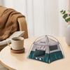 18.5cm Scale Camping Tent Model Decoration Simulated Outdoor Tent Ornament Miniature Scene Accessories Doll Small Tent Toy Gift