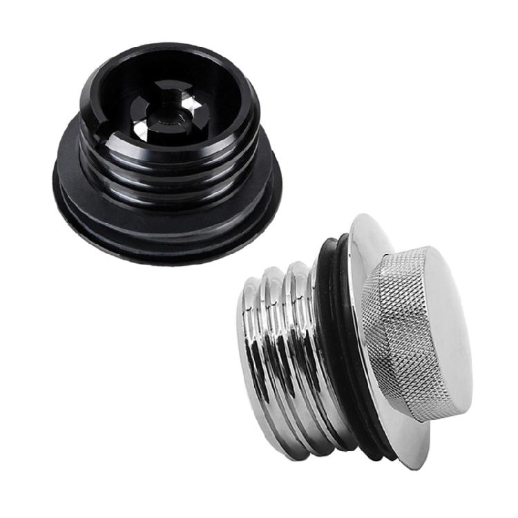 Push Type Motorcycle Gas Caps Quick Release Caps for Motorcycle Fuel Tanks Aluminum Lid for Secure Fit On XL883 & 1200
