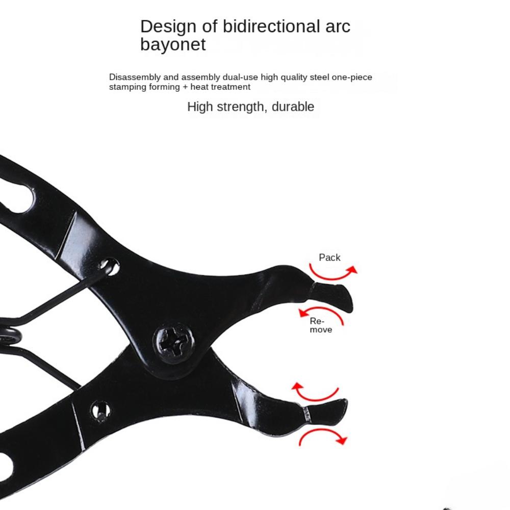 Clești de cataramă pentru lanț de biciclete Mini MTB Lanț de biciclete cu eliberare rapidă Magic Link Bike Gauge Etriere pentru lanț de ciclism Instrumente pentru cârlig