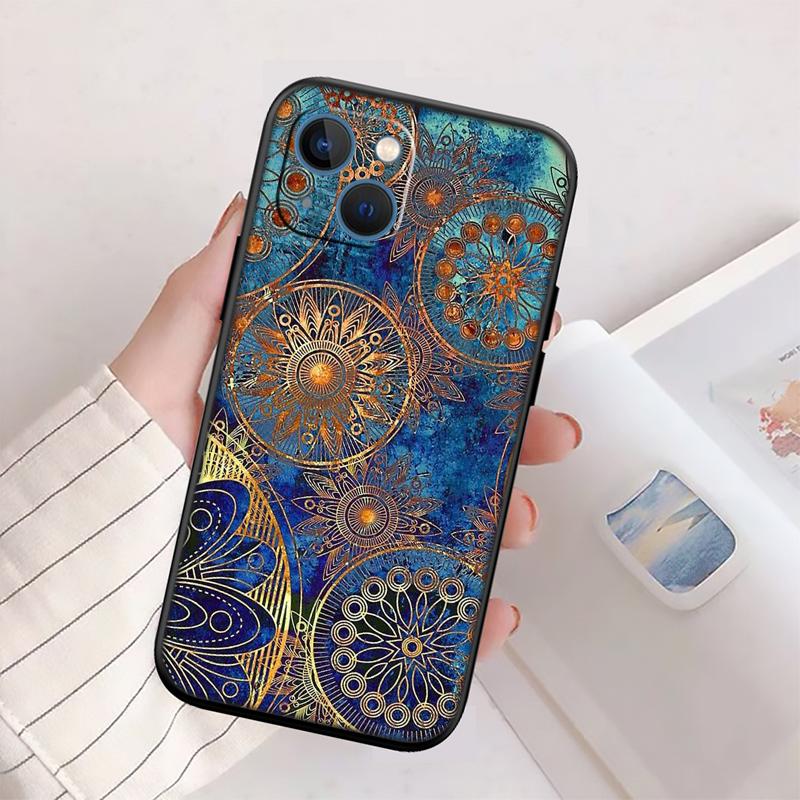 RP46 Mandalas New High-End Shell Phone Case for OPPO A3 Pro A72 A74 A76 A77 A77S A78 A79 A94 A95 A18 A40M A58