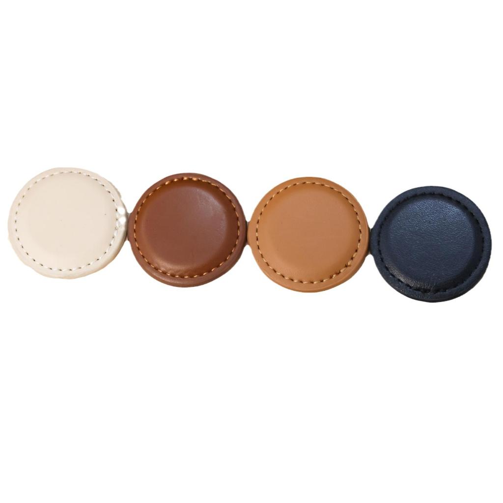 1Pc Golf Practice Equipment Course Markers, Leather Magnetic Golf Markers, Holiday Gift