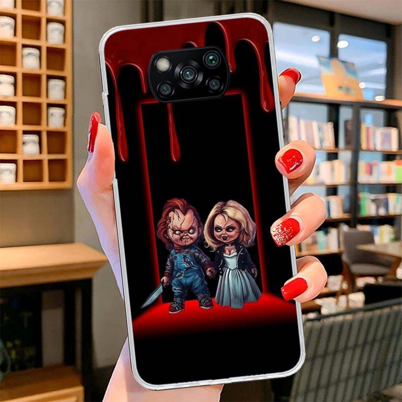 Chucky Child's Play Cover Phone Case For Xiaomi Poco F7 Ultra X7 X6 X5 Pro M7 Redmi 15C 15 13C 13 12C 12 10C 10 9A 9C 9T 9 Shell