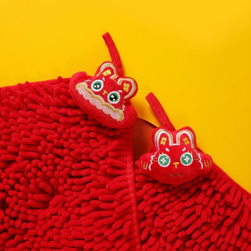 Quick-Drying Hands Towel Dry Soft Hanging Hands Towel Bathroom Accessories