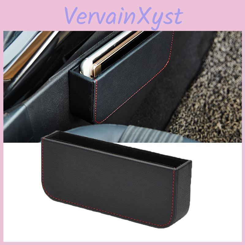 Multifunctional Storage Seat Car Gap Box Driver Side Seat Gap Organizer Phone Holder Box Black Car Interior Accessories