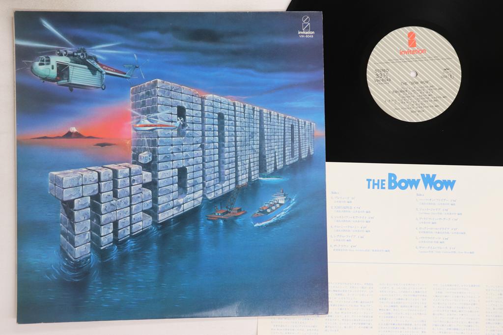 LP Record BOW WOW - Bow Wow VIH6049 INVITATION 1979 Japan Japanese Pop/Rock Used