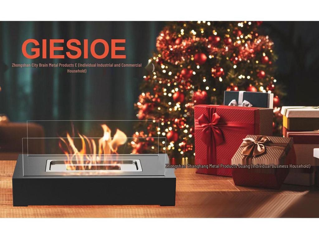 Portable Indoor/Outdoor Tabletop Fireplace: Small Decorative Real Fire Stove