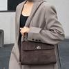 Temperament Luxury Women's Shoulder Bag New Leather Women's Bag Retro Matte Suede Handbag Messenger Bag Women