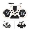 Vintage   Desk Clock Bike Shape Retro Mechanical Battery Powered Gear Operated Timer Reminder Table Clock for  