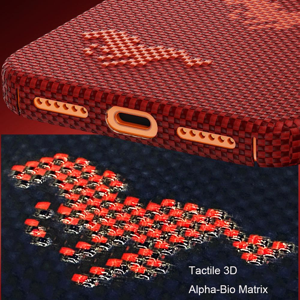 DEFENSE Kevlar Series for iPhone 17 Pro Max Case Ten Thousand Taels of Gold Woven Aramid Fiber Magnetic for iPhone 17 Pro Case
