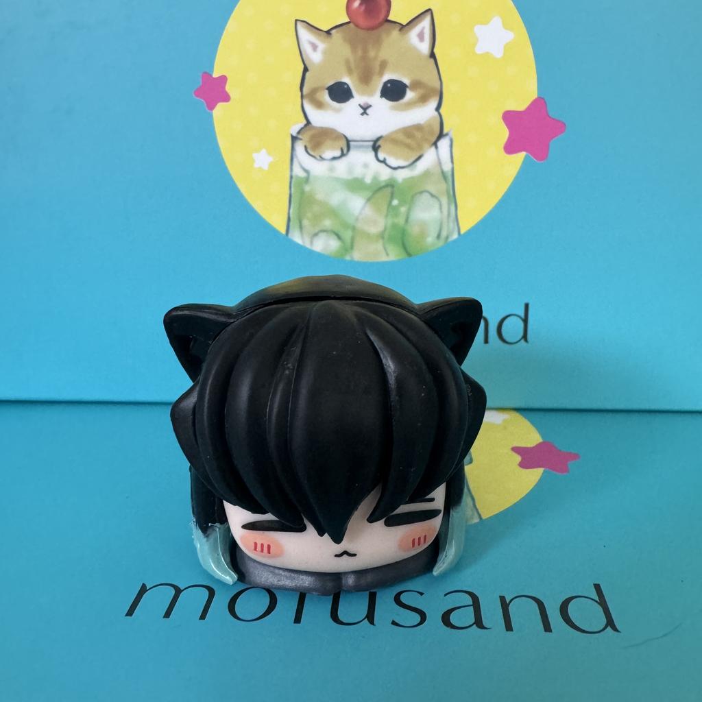 Demon Slayer Lying Cat Ear Tokito Muichiro Blind Box Prank Doll Anime Desk Decor Gifts Action Figure Model Toys