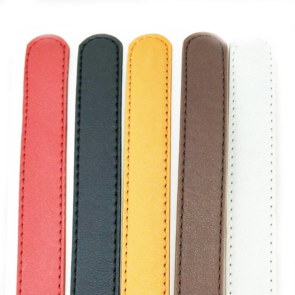 Women's Vintage Fashion Round Buckle Leather Wide Belt