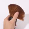 Professional Hairdressing Neck Duster Brush for Salon Use Soft Bristles Wood Handle Hairdressing Cleaning Brush