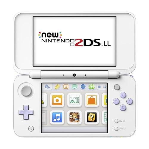 New Nintendo 2DS LL White X Lavender