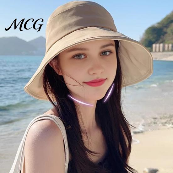 Packable Sun Hat Summer Hat, Rear Bowknot Wide Brim Cycling 360 Hiking Degree Protection UV Fisherman for Outdoor Travel-friendly