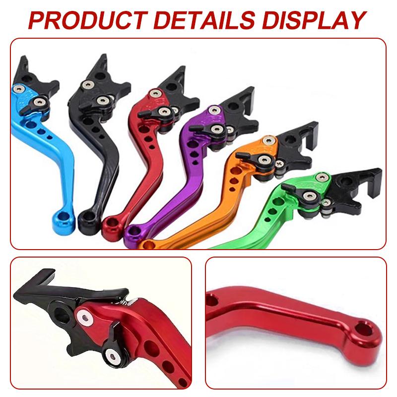 SEAMETAL 2ks Hliníková slitina Motocykl Modifikace Rukojeť páky brzdy spojky