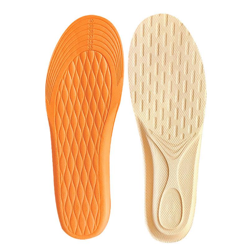 

Dali Shock-Absorbing Cotton Sports Insoles: Soft, Thin, Full-Length, Massage, Rebound, Cuttable for Men & Women. Women