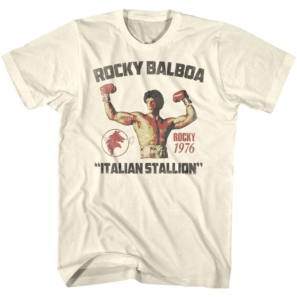 Rocky Balboa Victory Italian Stallion 1976 Men T Shirt S