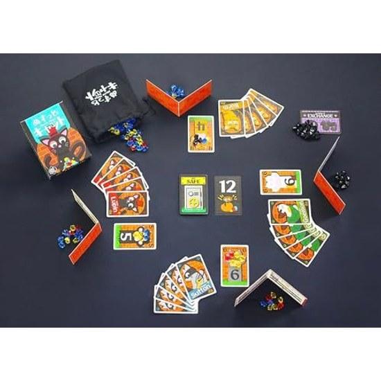 Eve Ink Nusutto Cat (for 3-6 players 15 minutes ages 6 up) board game thief psychological battle