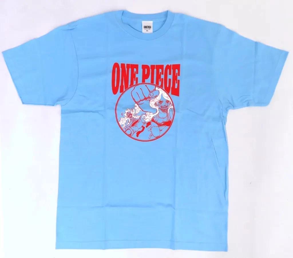 

Обезьяна Д. Футболка с принтом из пены Луффи и Джуэлери Бонни Синяя XL One Piece (2025) L