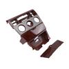 Car Interior Center Dashboard A C Control Panel Frame Replacement for Toyota Corolla 2003 2006 55411 1A200 Wood Texture