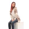 Only Womens/Ladies Lesly Striped Open Cardigan