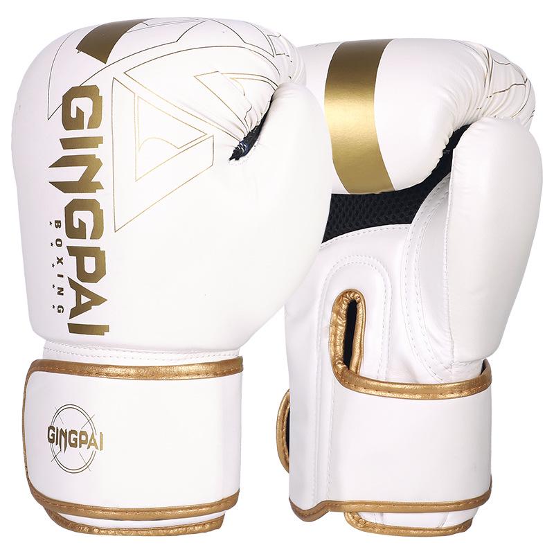 Adult Professional Sanda Boxing Gloves - Breathable, Large Size for Men & Women, Ideal for Punching Bag & Sparring.