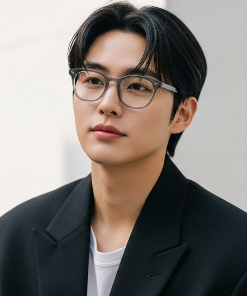 Geullaseuuseu Basic Horn-Rimmed Glasses A0125