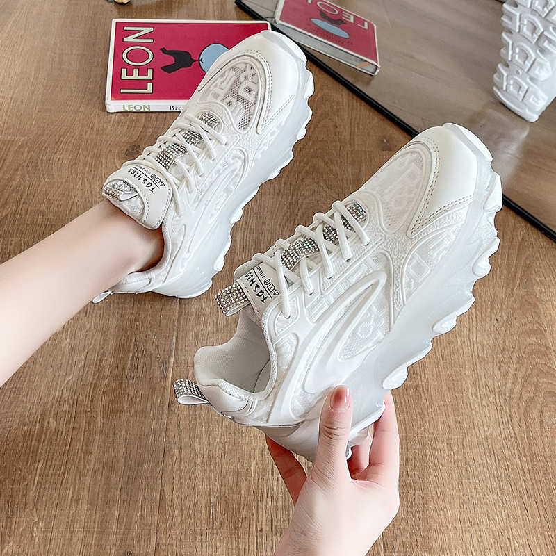 Fashion Without Heels Outdoor Summer Sports Shoes Women Vulcanize Sneakers Woman Luxury Sneakers Ladies Moccasins Zapatiilas