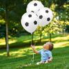 Palloncini da Calcio da 12 pollici Palloncino Gonfiabile in Lattice a Forma di Pallone da Calcio Giocattoli per Bambini Decorazione per Compleanno Tema Sportivo Forniture per Feste di Appassionati di Calcio