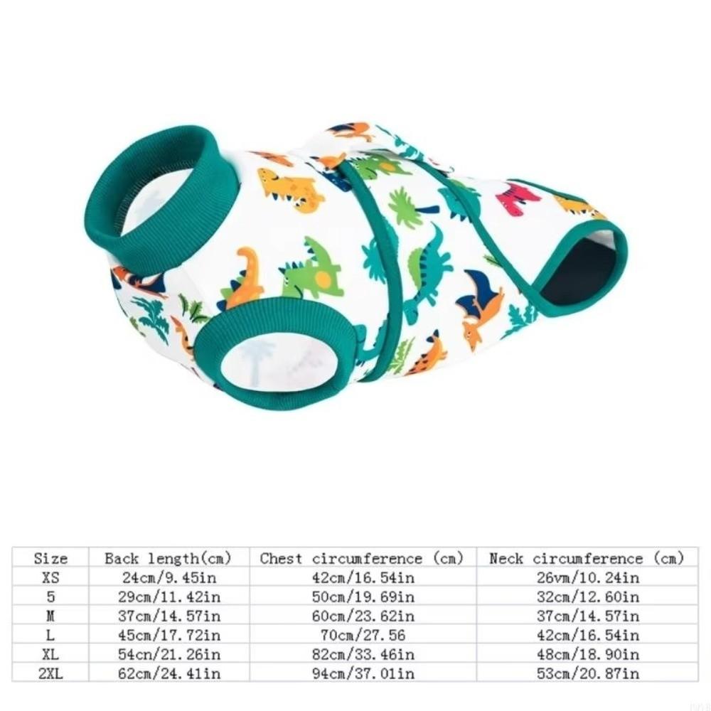 Warm Anti Licking Protective Clothing High Elasticity Dog Sterilization Suit  Daily Rehabilitation