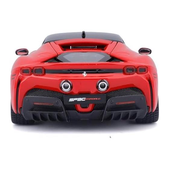 Bburago 1/24 Ferrari SF90 Stradale Red [Engine room open version] / Mini car die-cast car finished product 18-26028 (CN)