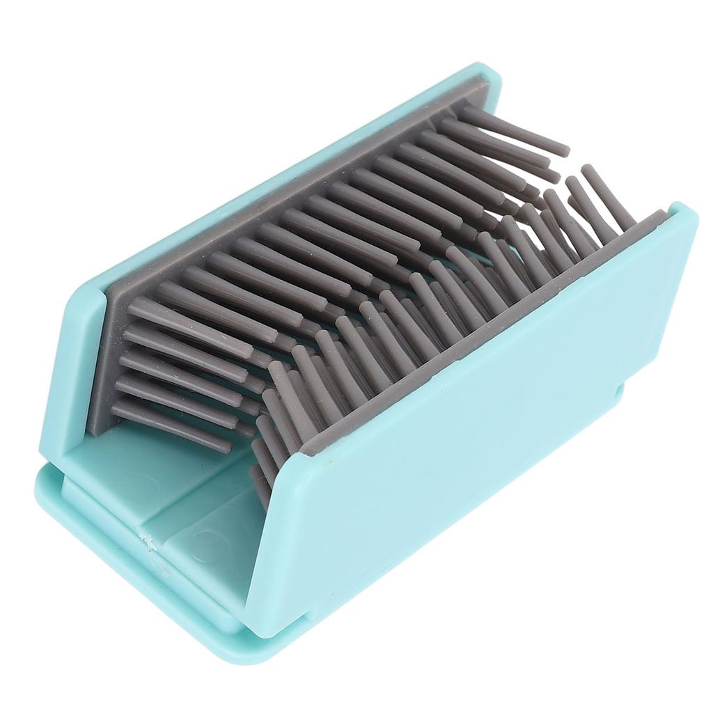 Shower Wall Hair Catcher Avoid Clogged Drains Easy To Use Silicone Hair Trap Drain Protector for Bathroom Blue