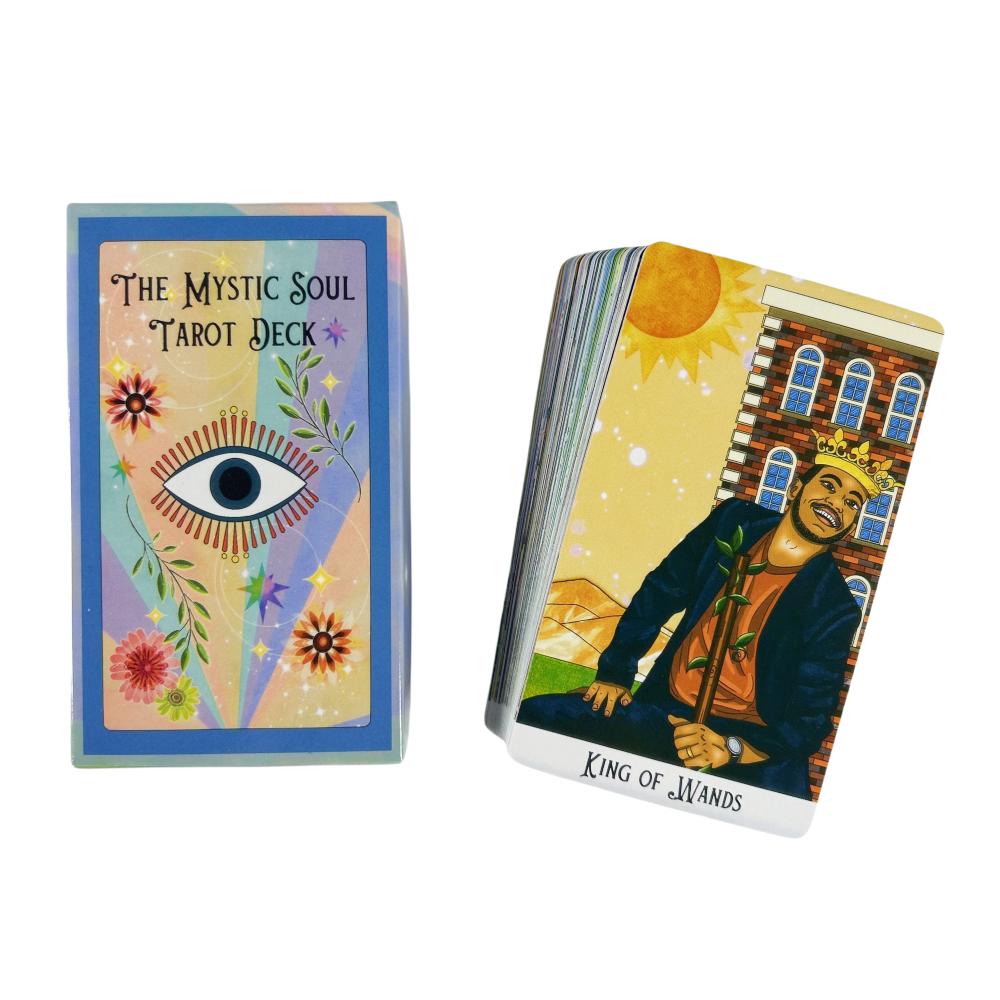 The Mystic Soul Tarot Deck Cards A 78 Deck Oracle English Visions Divination Edition Borad Playing Games