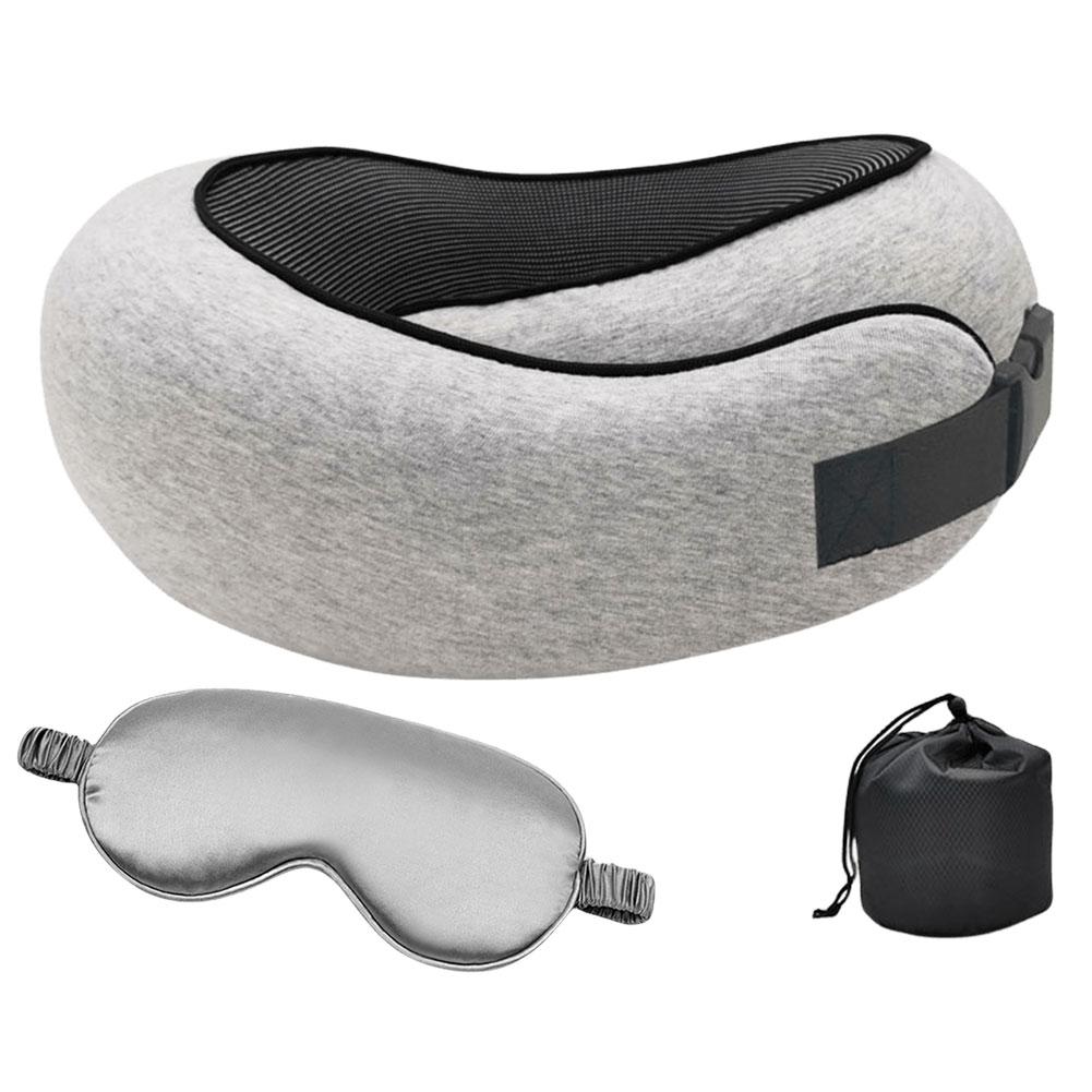 Travel Neck Pillow Travel Neck Cushion Durable U-Shaped Travel Pillow Portable U-Shaped Pillow Undeformable Airplane Pillows
