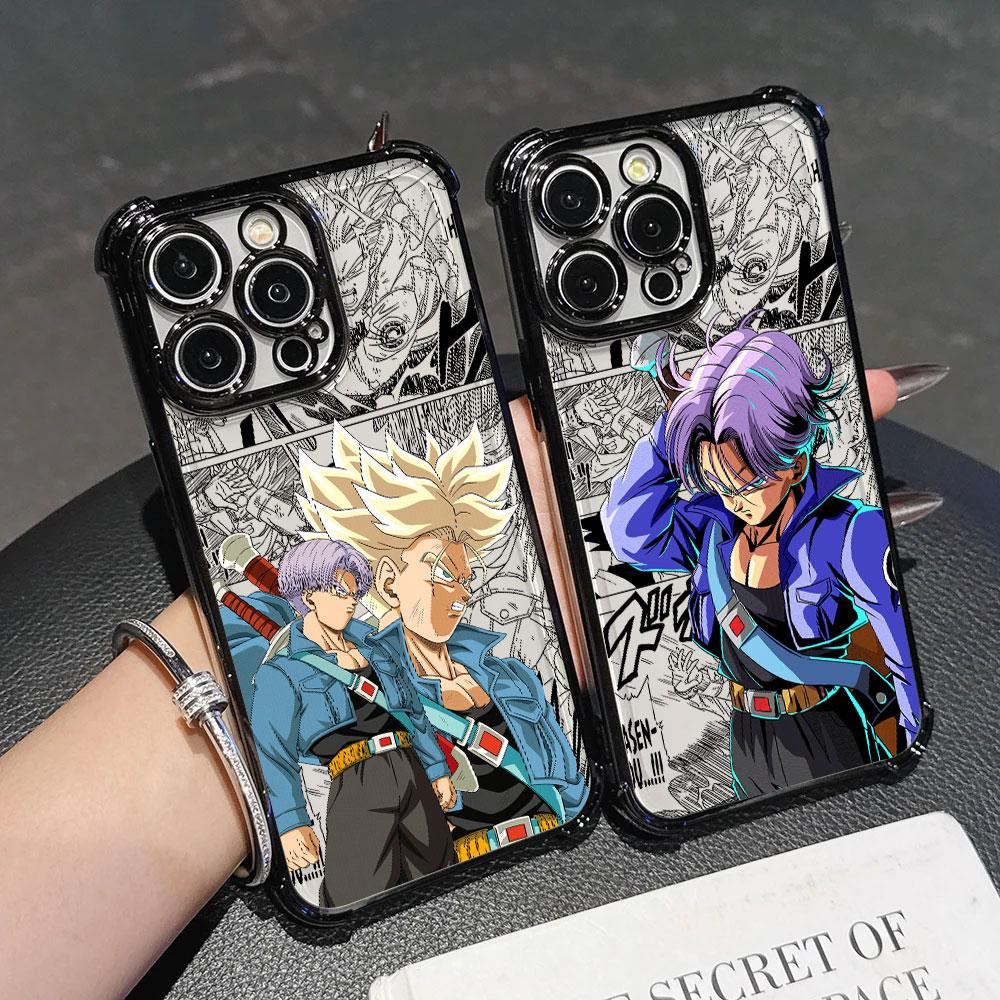 D-DRAGON BALL TRUNKS Funda For iPhone 18 17 Pro 16 15 14 13 12 11 Pro Max Case 17 Plus 17E 16E 17Air Silicon Protection Phone Cover